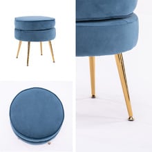 Shanaya Velvet Ottoman